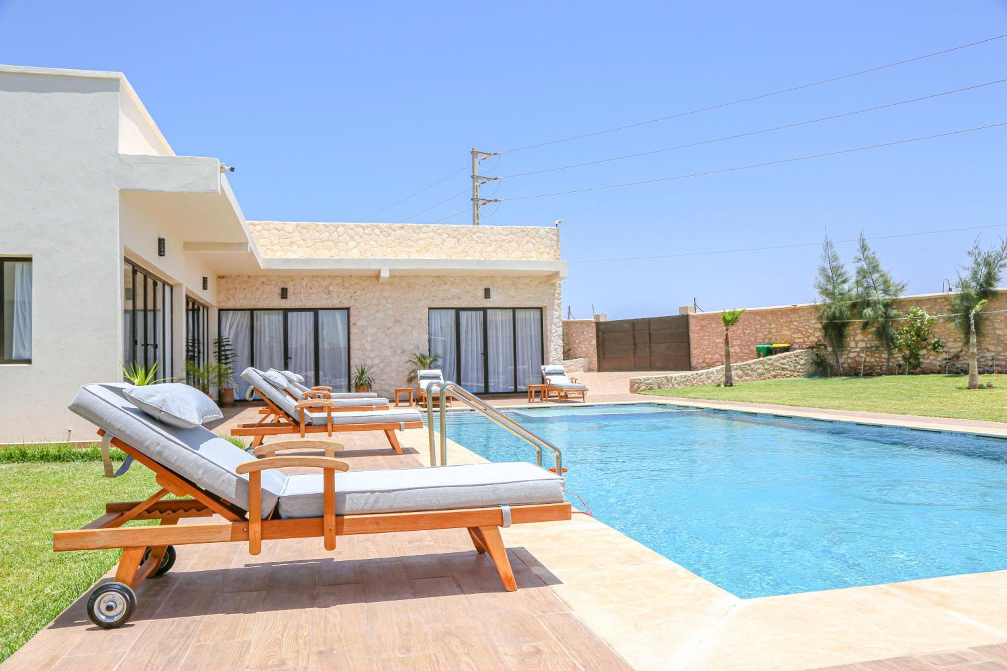 Villa La Rose Bleue - Residence Hoteliere Avec Piscine - Essaouira Exterior photo